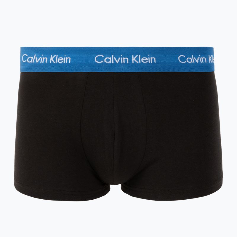 Boxer Calvin Klein 0000U2664G Low Rise Trunk 3 pairs black/classic blue/black 2