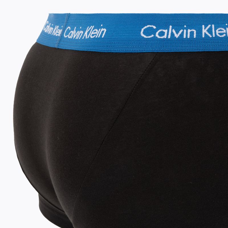 Boxer Calvin Klein 0000U2664G Low Rise Trunk 3 pairs black/classic blue/black 4
