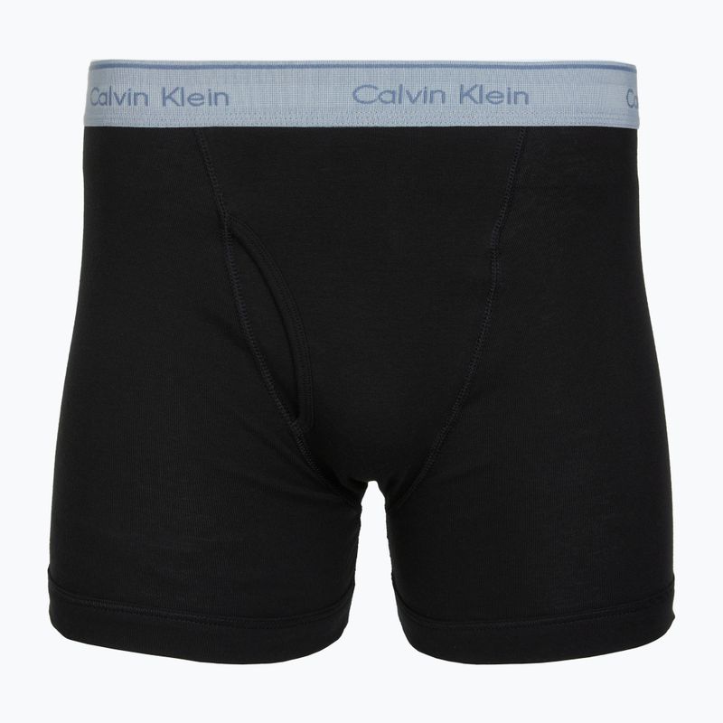 Boxer Calvin Klein LV00NB1429 Boxer Brief 5 pairs Black Bodies Black Bodies with black/misty grey 3