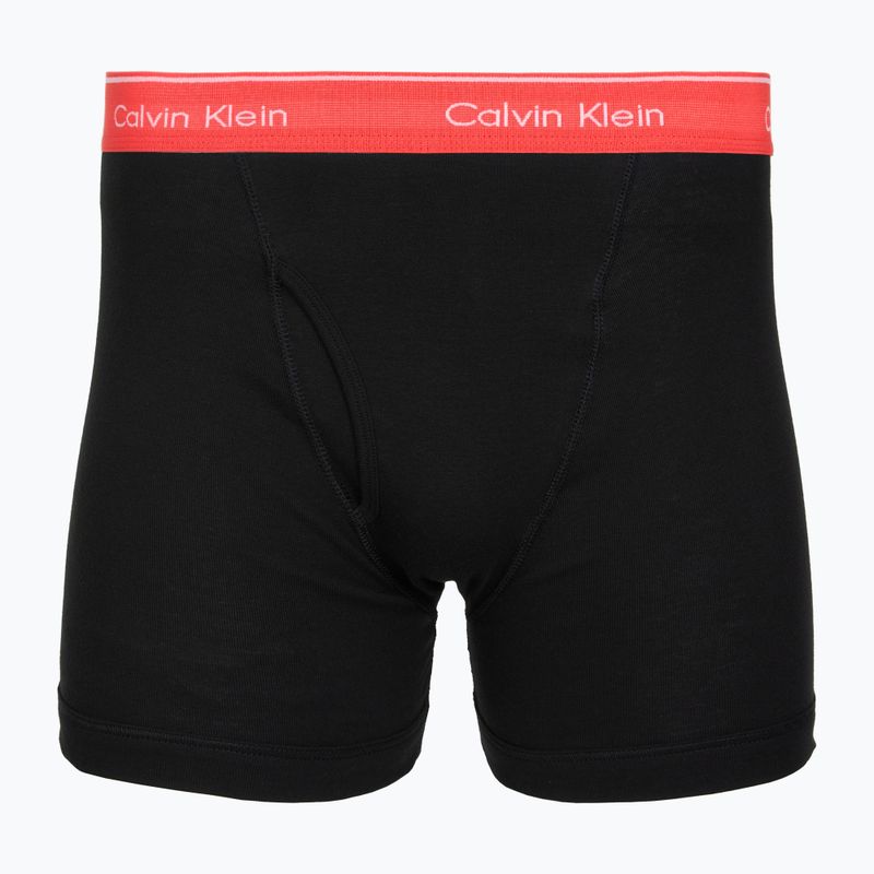 Boxer Calvin Klein LV00NB1429 Boxer Brief 5 pairs Black Bodies Black Bodies with black/misty grey 4