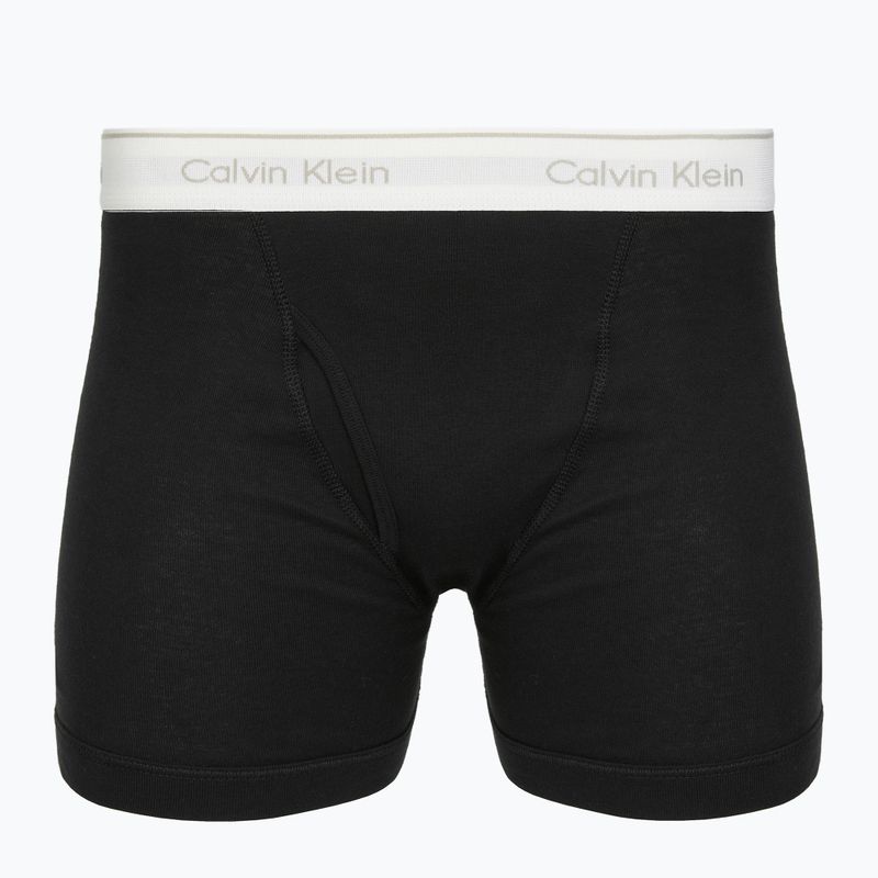 Boxer Calvin Klein LV00NB1429 Boxer Brief 5 pairs Black Bodies w/black/niagara falls 2