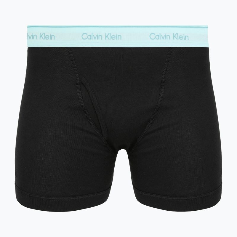 Boxer Calvin Klein LV00NB1429 Boxer Brief 5 pairs Black Bodies w/black/niagara falls 3