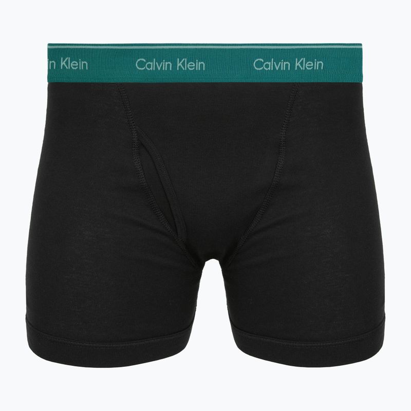 Boxer Calvin Klein LV00NB1429 Boxer Brief 5 pairs Black Bodies w/black/niagara falls 4