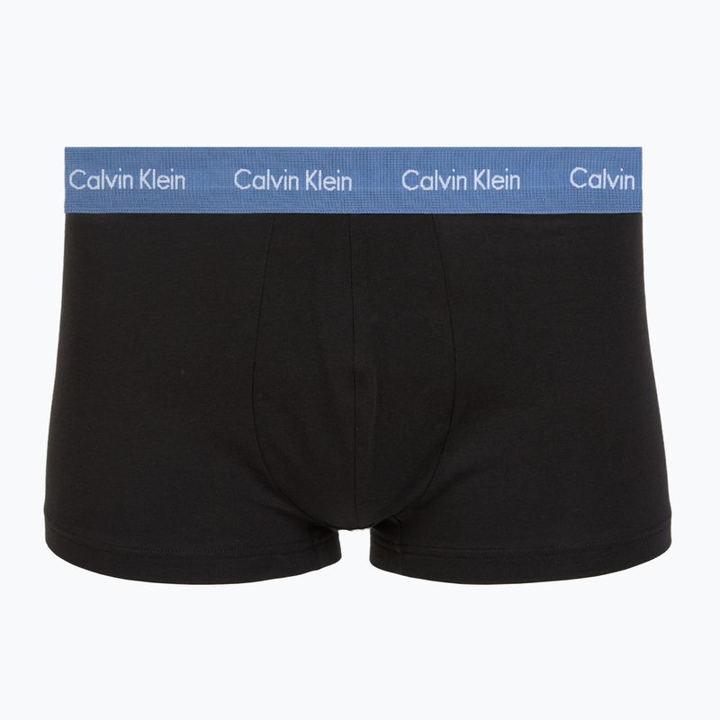 Boxer Calvin Klein LV00NB4412 Low Rise Trunk 5 pairs of black bodies with driftwood/moonlight 4