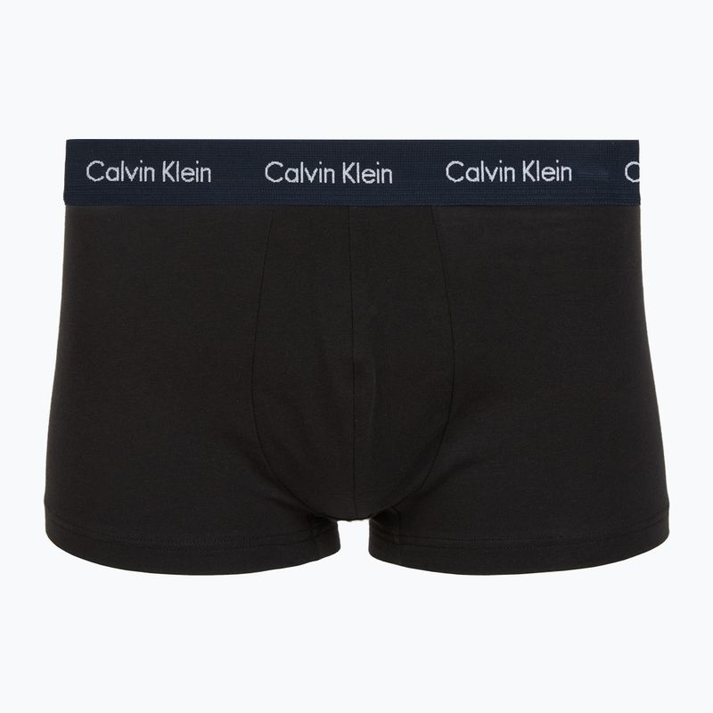 Boxer Calvin Klein LV00NB4412 Low Rise Trunk 5 pairs of black bodies with driftwood/moonlight 6