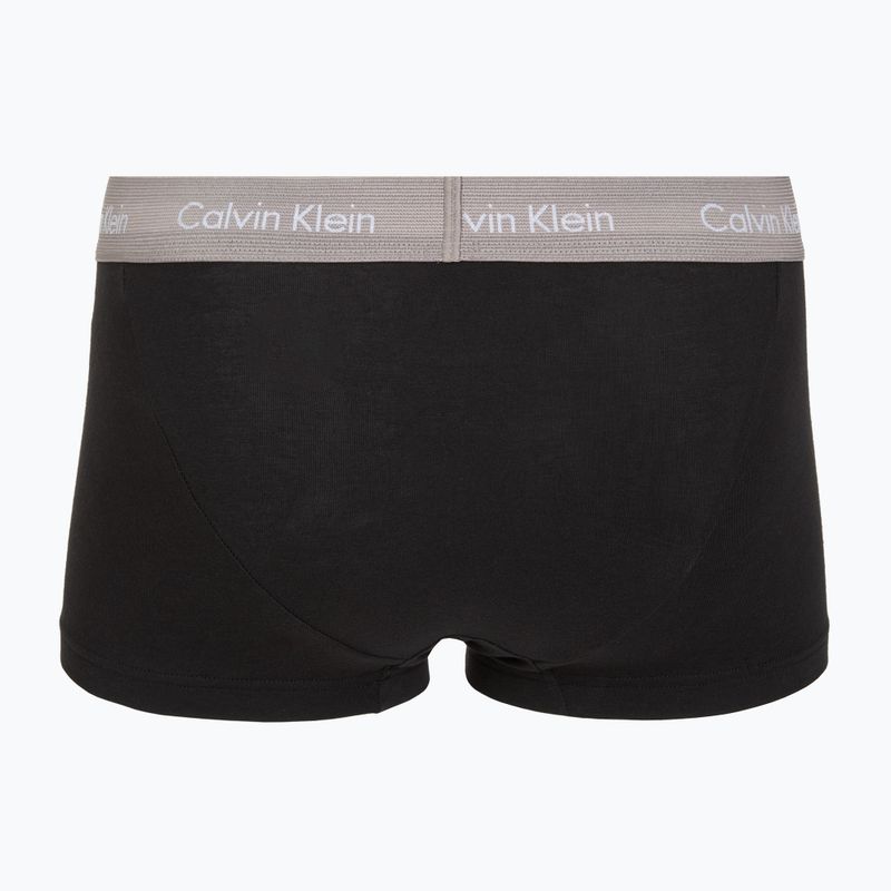 Boxer Calvin Klein LV00NB4412 Low Rise Trunk 5 pairs of black bodies with driftwood/moonlight 7