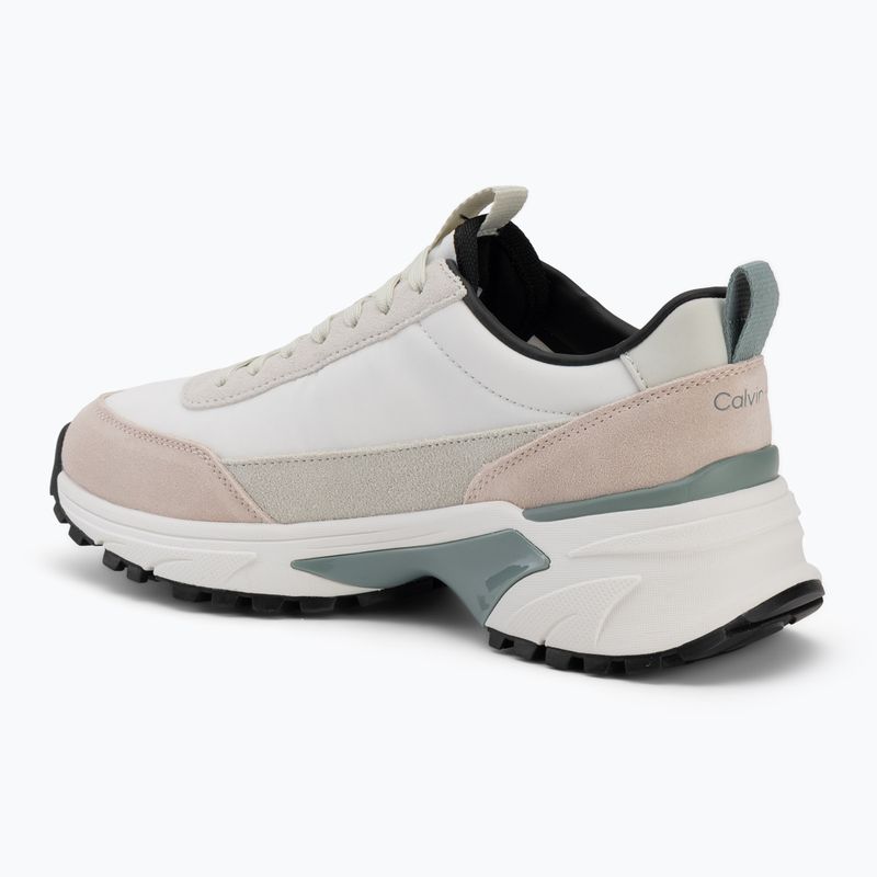 Scarpe da donna Calvin Klein HW0HW03279 Hike Runner Nylon Mix brilliant white/misty blue/arctic 3