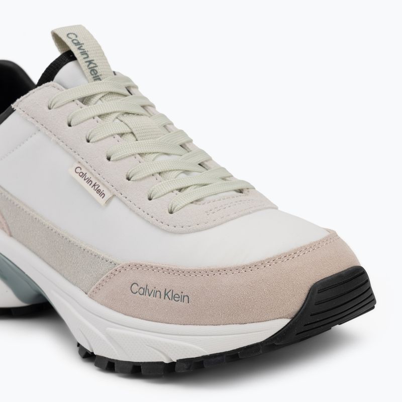 Scarpe da donna Calvin Klein HW0HW03279 Hike Runner Nylon Mix brilliant white/misty blue/arctic 7