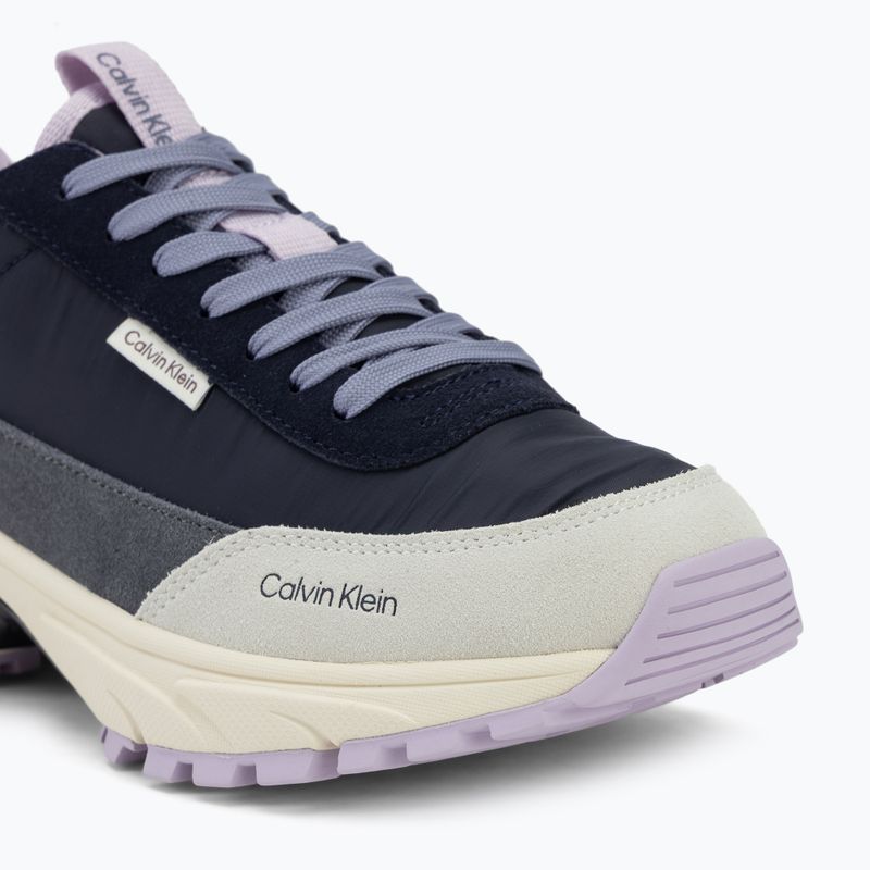 Scarpe da donna Calvin Klein HW0HW03279 Hike Runner Nylon Mix blue nights/night owl/white 7