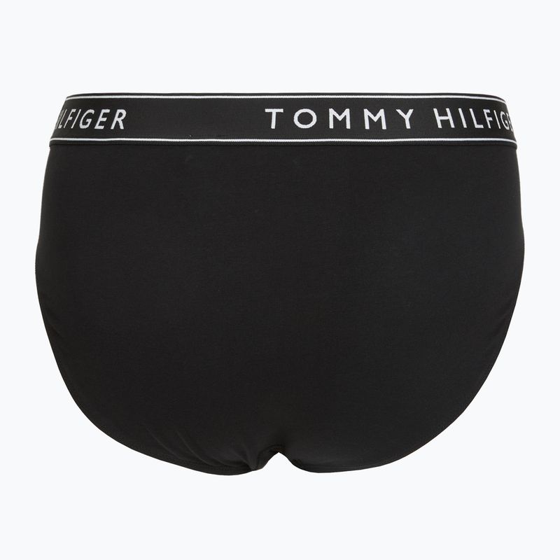 Slips da uomo Tommy Hilfiger Cotton Brief 3 pack nero/nero/nero 2