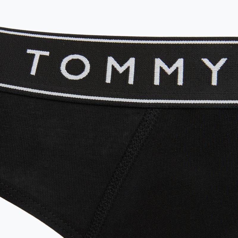 Slip da uomo Tommy Hilfiher Cotton Brief 3 pack black/black/black 3