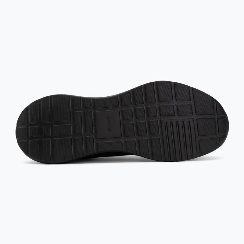 Scarpe da uomo Calvin Klein HM0HM02164 Light Eva Run Lace Sock triple black 4