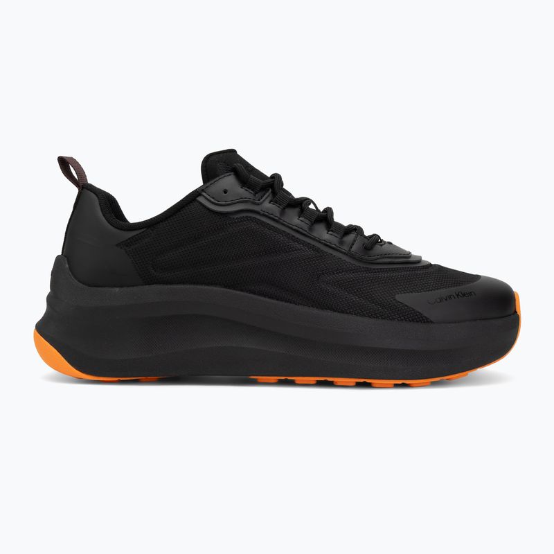 Scarpe da uomo Calvin Klein Volumax Chunky Runner Trainers HM0HM02224 black/vivid tangerine 2