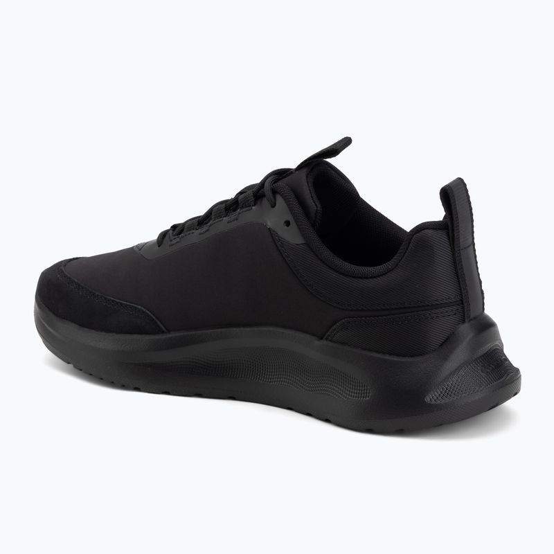 Scarpe da uomo Calvin Klein HM0HM02342 Light Eva Runn Essential Laceup Nylon Suede triple black 3