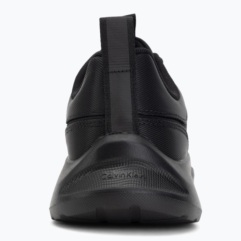Scarpe da uomo Calvin Klein HM0HM02342 Light Eva Runn Essential Laceup Nylon Suede triple black 6