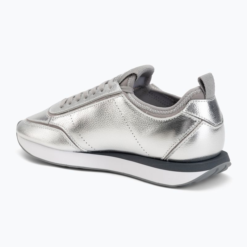 Scarpe da donna Calvin Klein HW0HW03287 Retro Runner Metallic silver 3