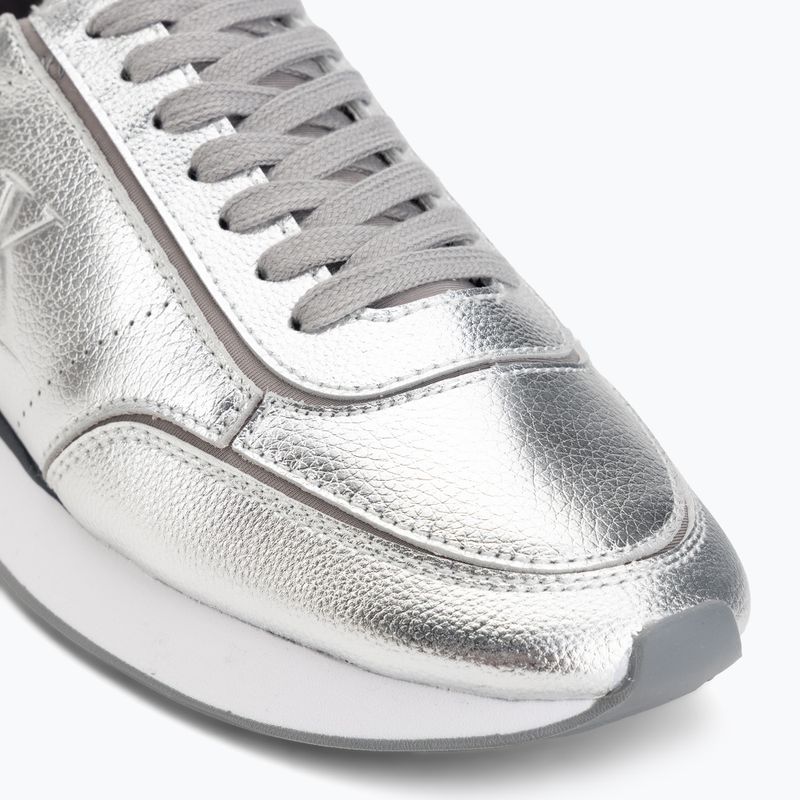 Scarpe da donna Calvin Klein HW0HW03287 Retro Runner Metallic silver 7