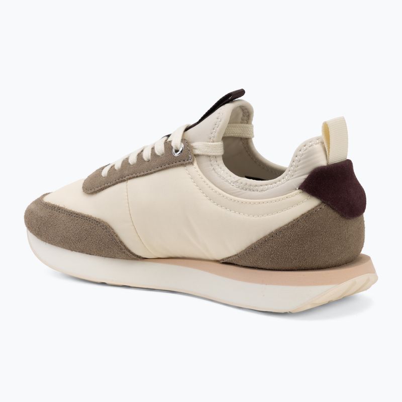 Scarpe da donna Calvin Klein YW0YW02060 Retro Runner Sock Laceup Mix Mat turtledove/spanish villa/bordeaux 3