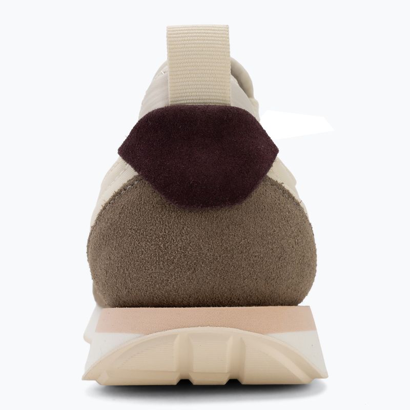 Scarpe da donna Calvin Klein YW0YW02060 Retro Runner Sock Laceup Mix Mat turtledove/spanish villa/bordeaux 6