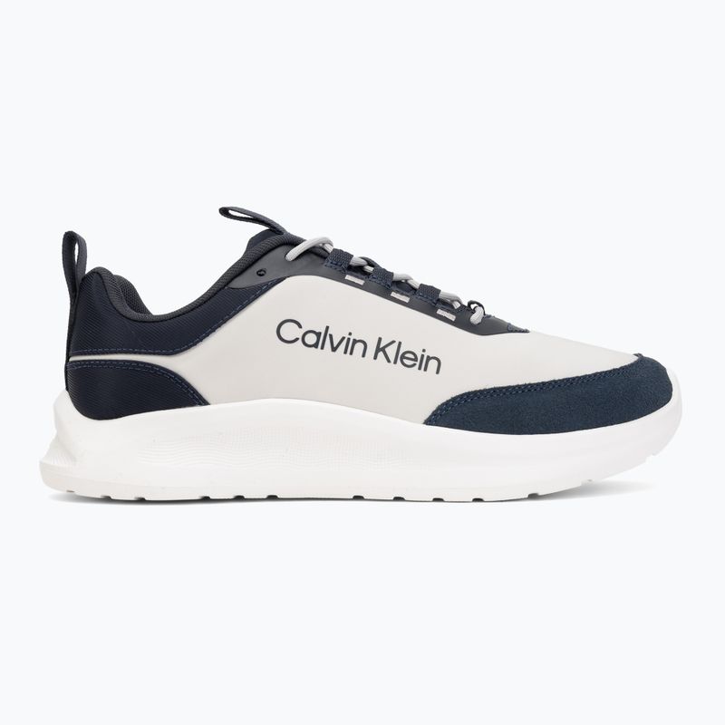 Scarpe da uomo Calvin Klein HM0HM02342 Light Eva Runn Essential Laceup Nylon Suede calvin navy/light grey 2
