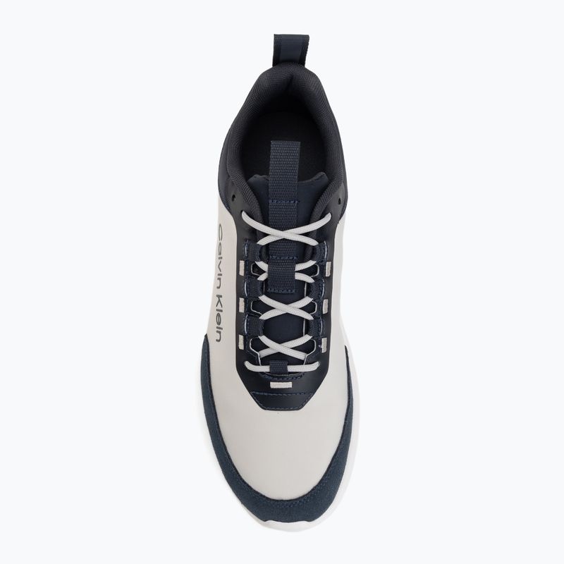 Scarpe da uomo Calvin Klein HM0HM02342 Light Eva Runn Essential Laceup Nylon Suede calvin navy/light grey 5