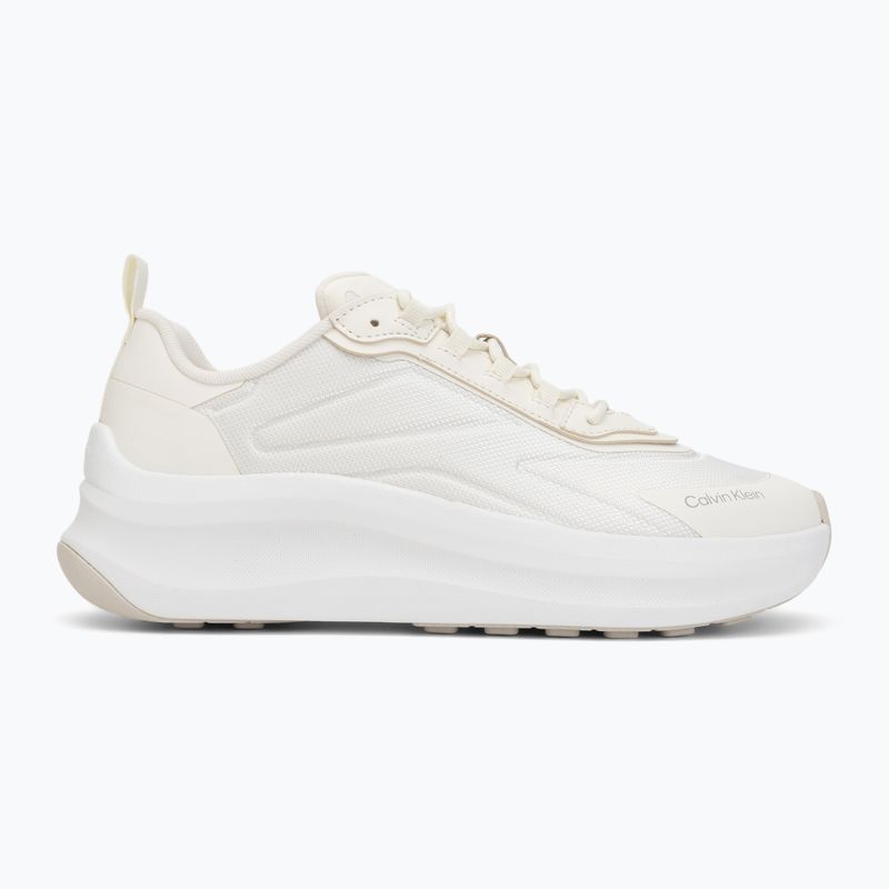 Scarpe da donna Calvin Klein HW0HW03111 Chunky Runner Laceup HF BLST Nylon bright white/marshmallow 2