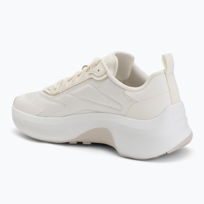 Scarpe da donna Calvin Klein HW0HW03111 Chunky Runner Laceup HF BLST Nylon bright white/marshmallow 3