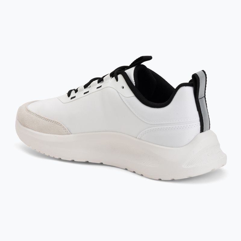 Scarpe da donna Calvin Klein HW0HW03293 Light Eva Run Essential LAC Nylon Suede bright white/black 3