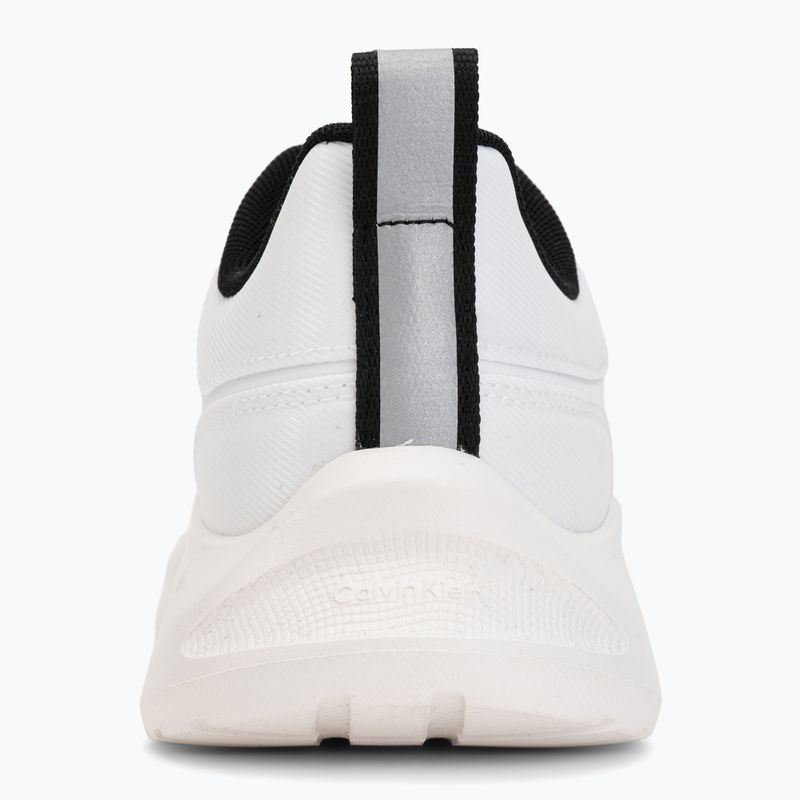 Scarpe da donna Calvin Klein HW0HW03293 Light Eva Run Essential LAC Nylon Suede bright white/black 6