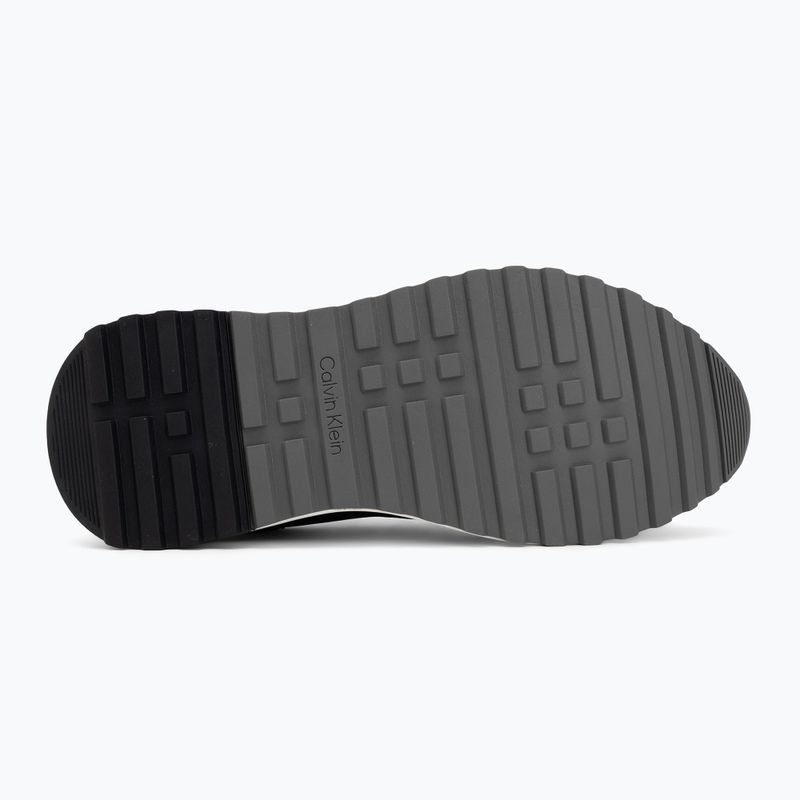 Scarpe da uomo Calvin Klein HM0HM02214 City Runner Laceup Leather Mix black/granite road 4