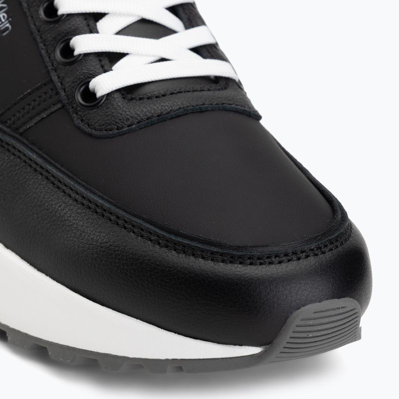 Scarpe da uomo Calvin Klein HM0HM02214 City Runner Laceup Leather Mix black/granite road 7