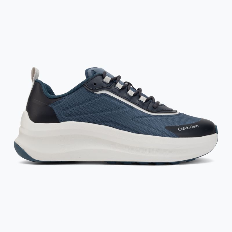 Scarpe da uomo Calvin Klein Volumax Chunky Runner Trainers HM0HM02224 calvin navy/navy teal 2