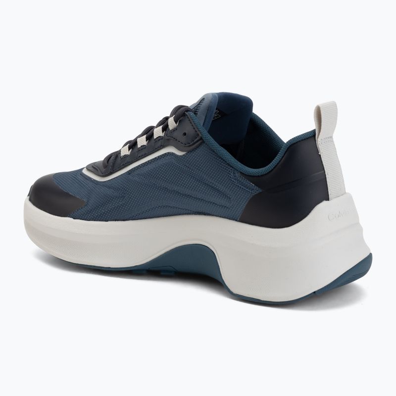 Scarpe da uomo Calvin Klein Volumax Chunky Runner Trainers HM0HM02224 calvin navy/navy teal 3