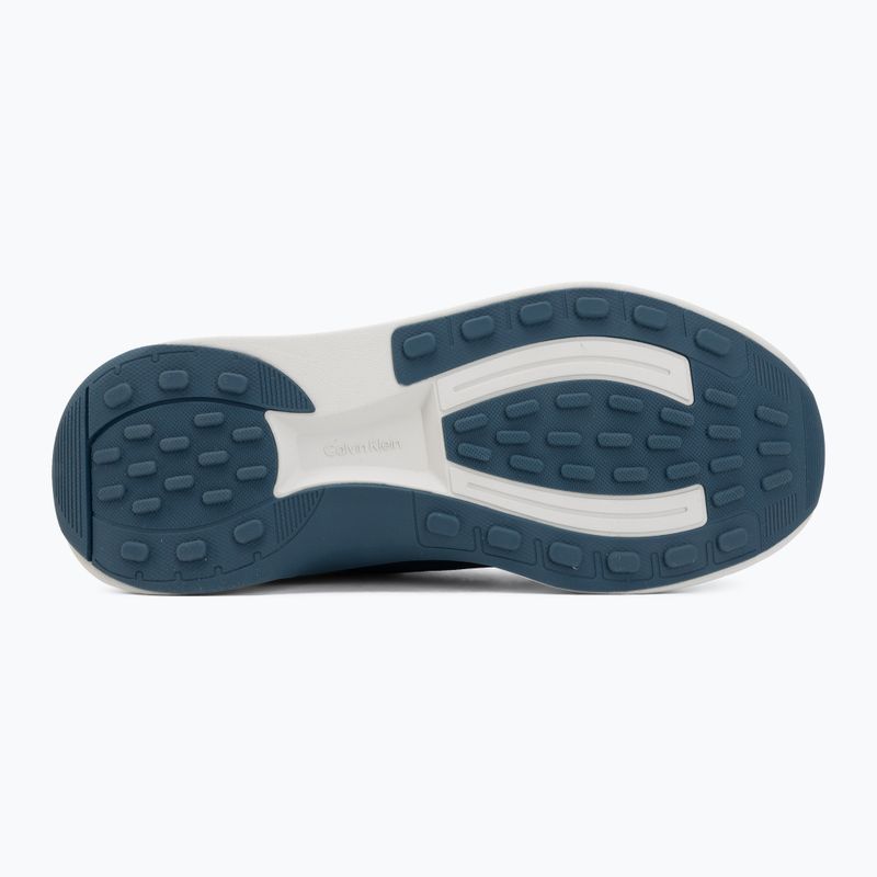 Scarpe da uomo Calvin Klein Volumax Chunky Runner Trainers HM0HM02224 calvin navy/navy teal 4