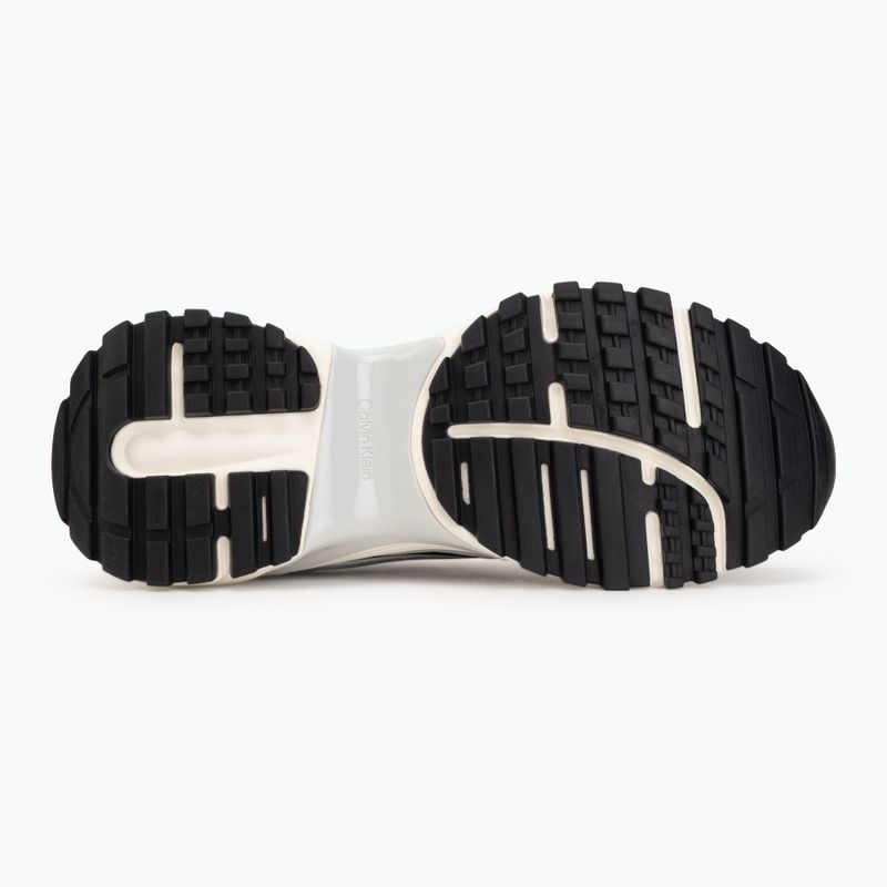 Scarpe da uomo Calvin Klein HM0HM02341 Hike Runner Stripe Met Mix black/silver/light grey 4