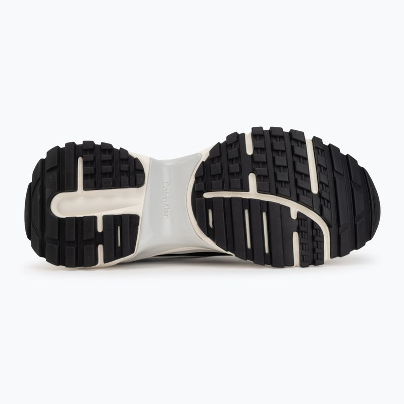 Scarpe da donna Calvin Klein HW0HW03140 Hike Run Stripe Mesh Met black/silver/light grey 4