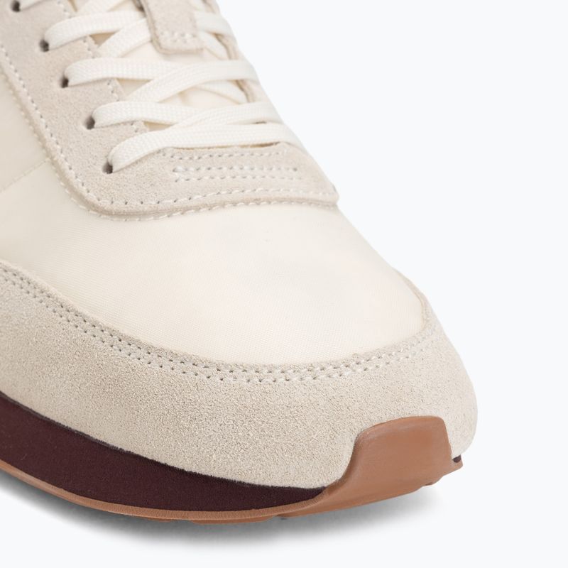 Scarpe da uomo Calvin Klein YM0YM01361 Retro Runner Ess Mix Mat white swan/tofu/amber gold 7