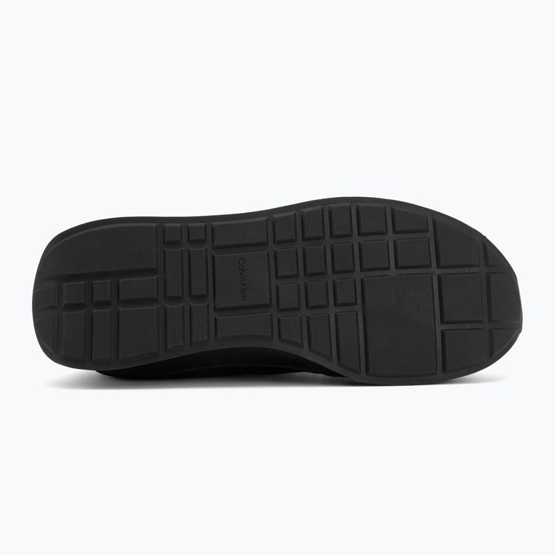 Scarpe da uomo Calvin Klein HM0HM02305 Retro Runner Sock triple black 4