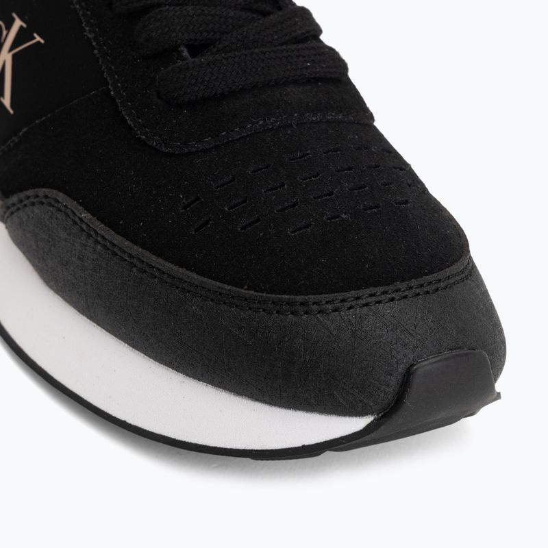 Scarpe da donna Calvin Klein HW0HW03250 Retro Runner Sock black/tuscany 7