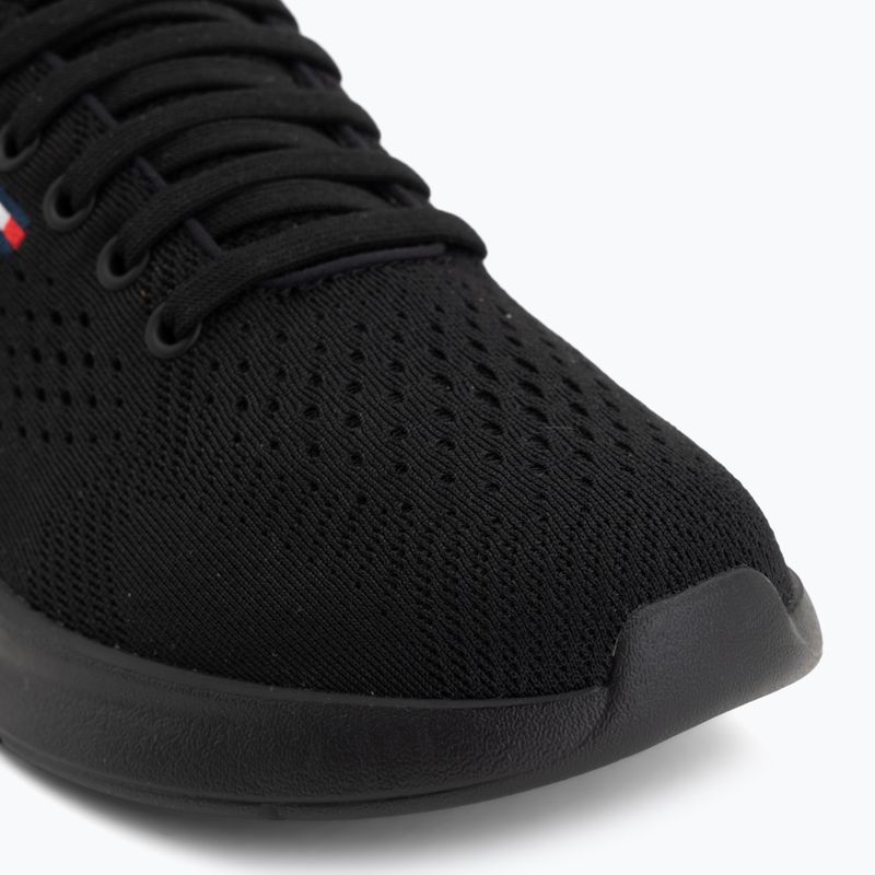 Scarpe da uomo Tommy Hilfiger Lightweight Runner Knit black 7