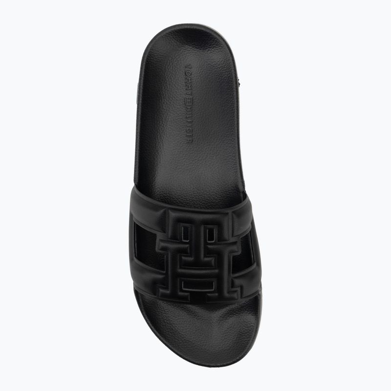 Ciabatte da donna Tommy Hilfiger Monogram black 5