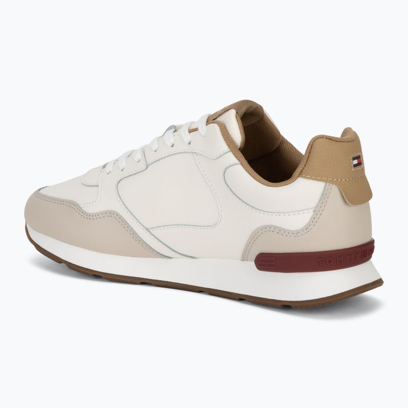 Scarpe da uomo Tommy Hilfiger Light Eva Runner Leather ivory petal 3