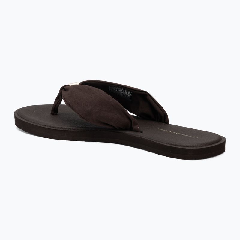 Infradito donna Tommy Hilfiger Scandi Soft Summer fondant brown 3