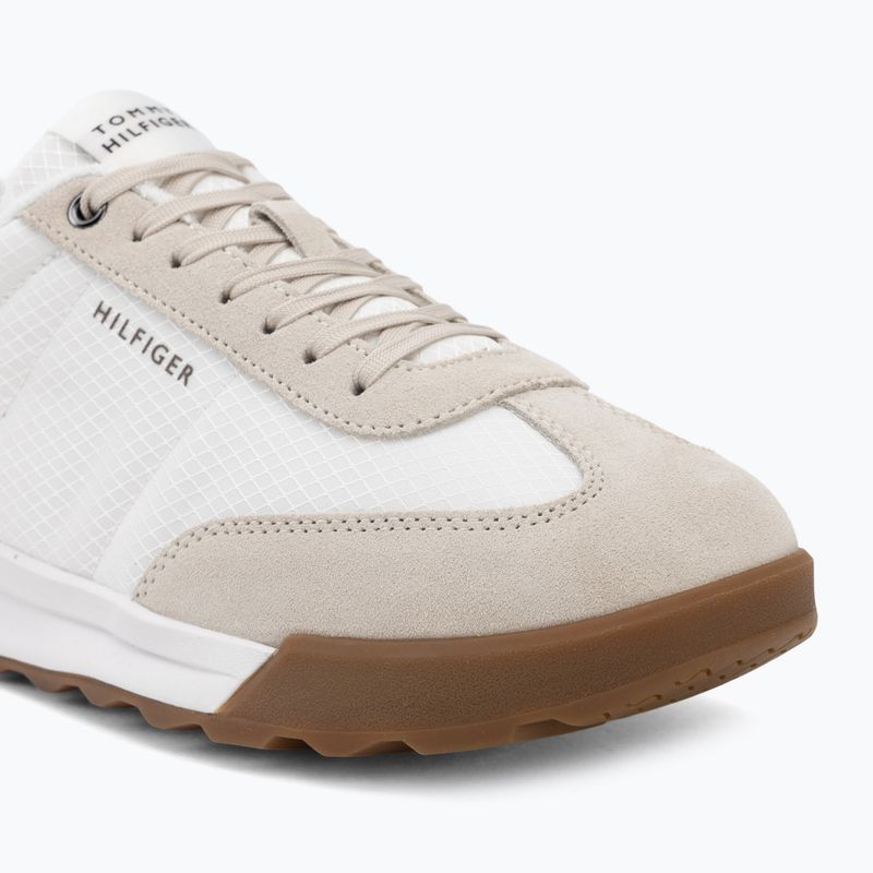 Scarpe da uomo Tommy Hilfiger Retro Runner Mesh Suede Mix classic stone 7