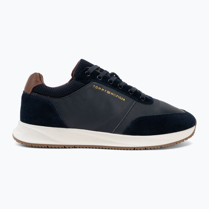 Scarpe da uomo Tommy Hilfiger Runner Suede Mix tracksuits desert sy 2