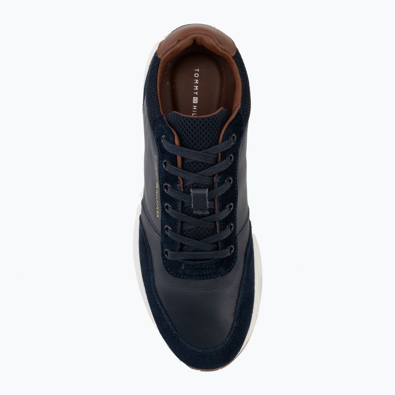 Scarpe da uomo Tommy Hilfiger Runner Suede Mix tracksuits desert sy 5