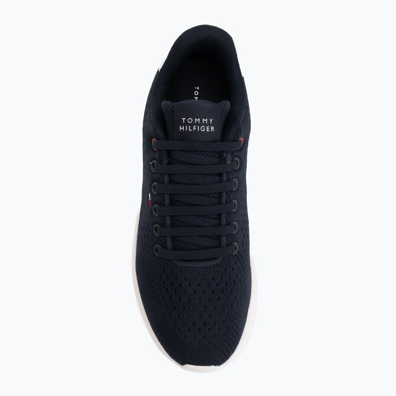 Scarpe da uomo Tommy Hilfiger Lightweight Runner Knit desert sky 5