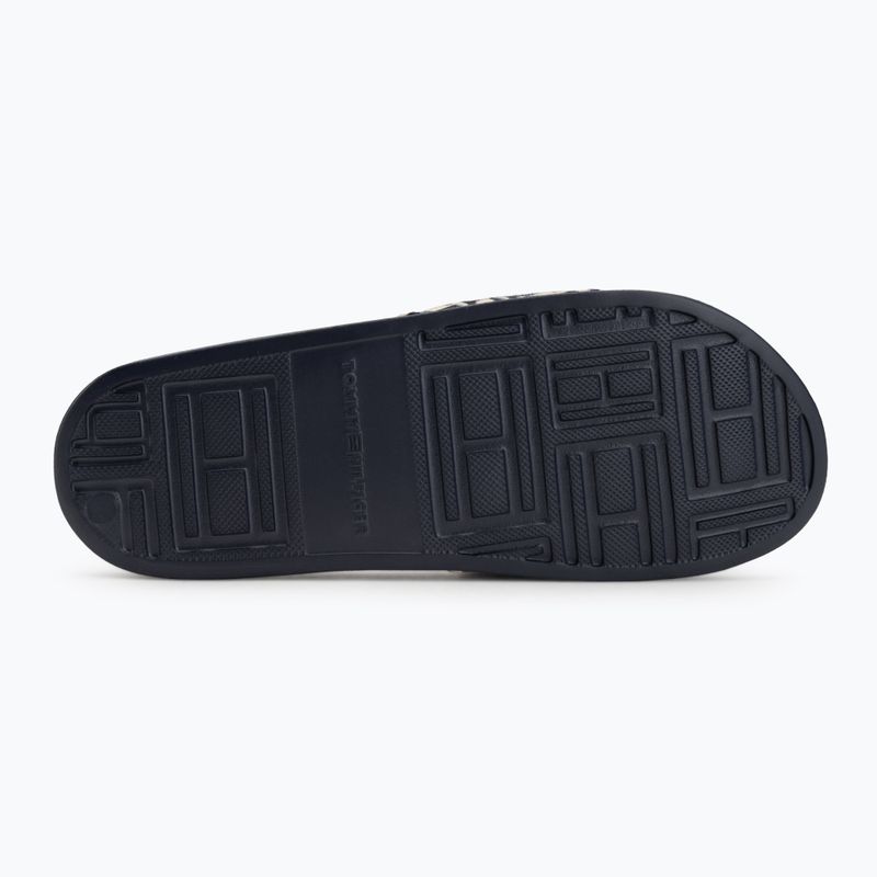 Ciabatte da donna Tommy Hilfiger Monogram space blue 4