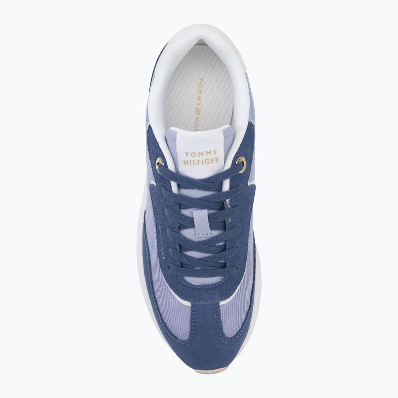 Scarpe da donna Tommy Hilfiger Retro Runner Mix stardust blue 5