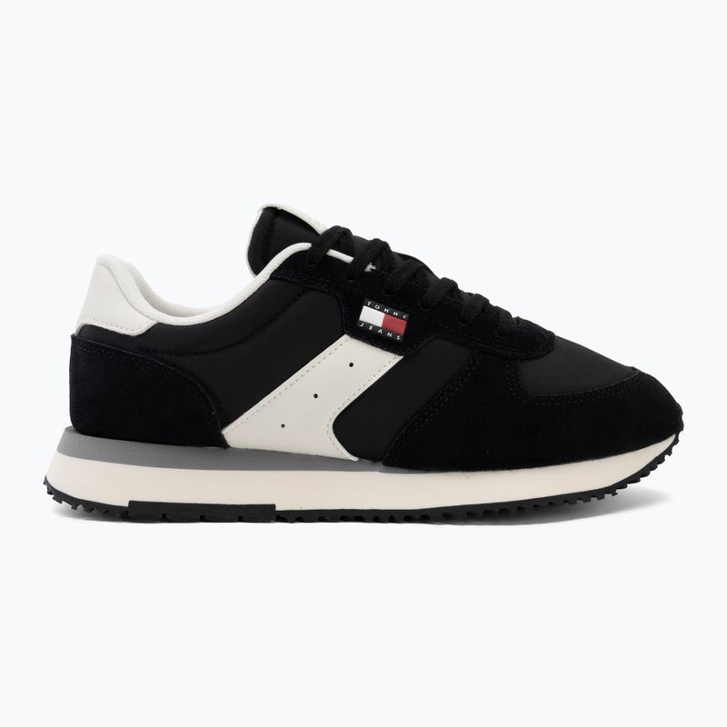 Scarpe da uomo Tommy Jeans Eva Runner Mix black 2